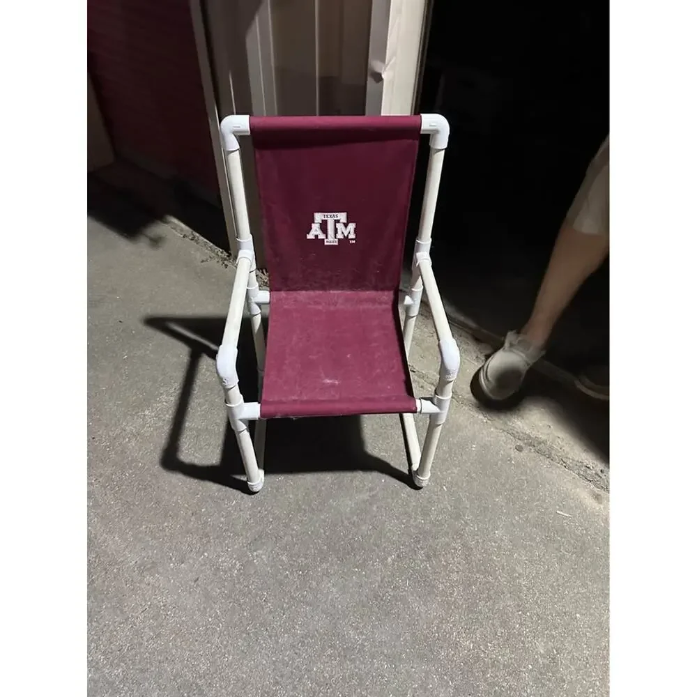 Child handmade A&M pvc pipe chair‎